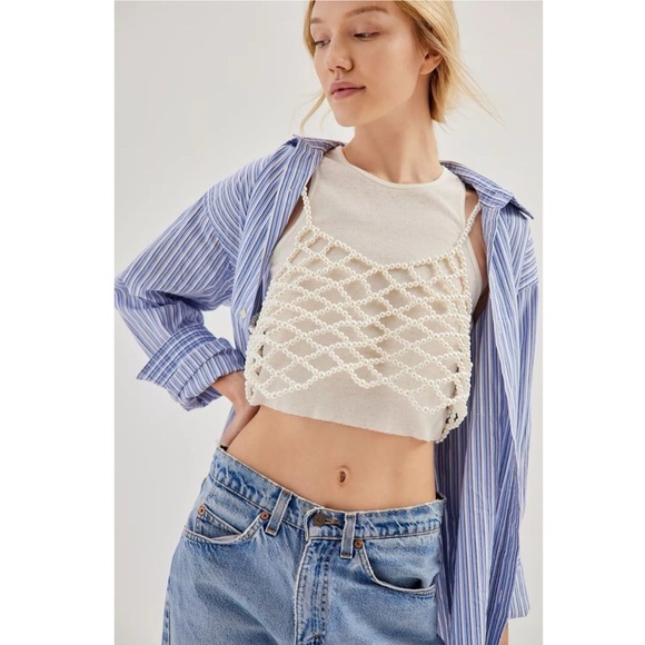 UO Dolly Pearl Cami - Picture 2 of 5